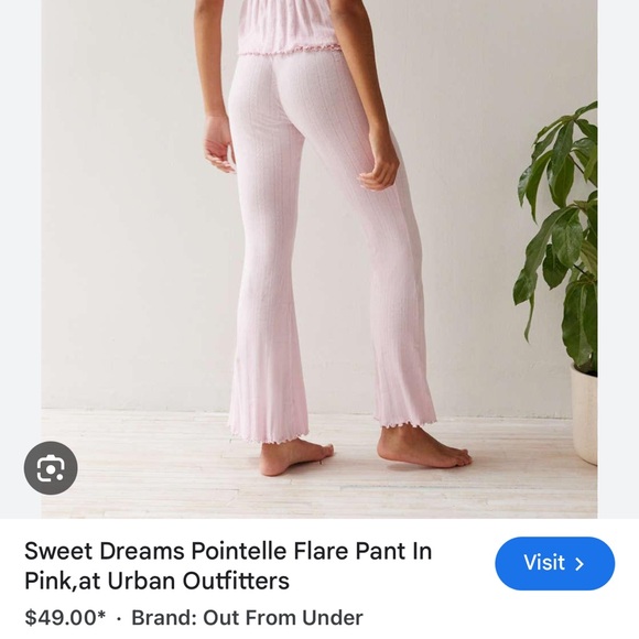 out from under pointelle flare pants - Picture 4 of 5